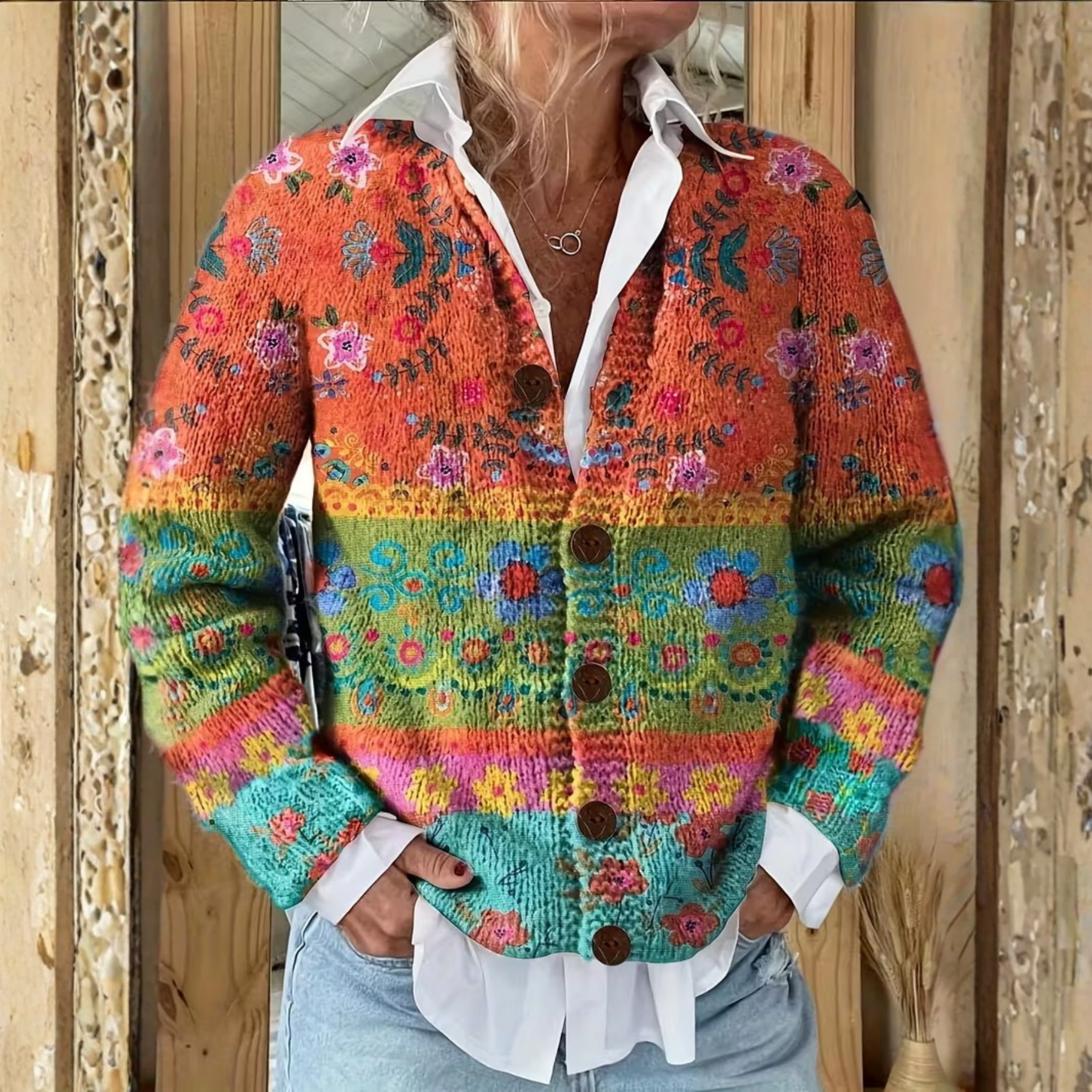 Ingrid™ | Women’s Vintage Cardigan Sweater