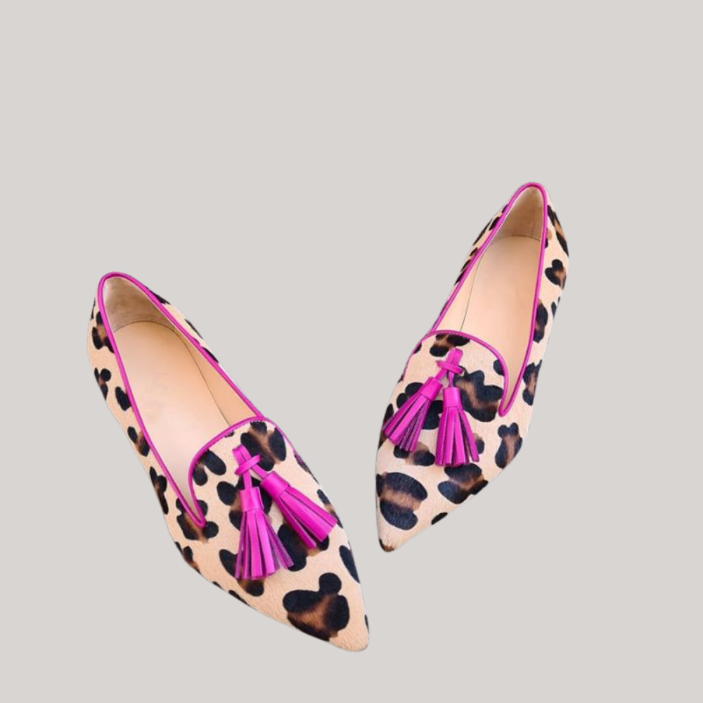 Leopard Women's Loafer Pink