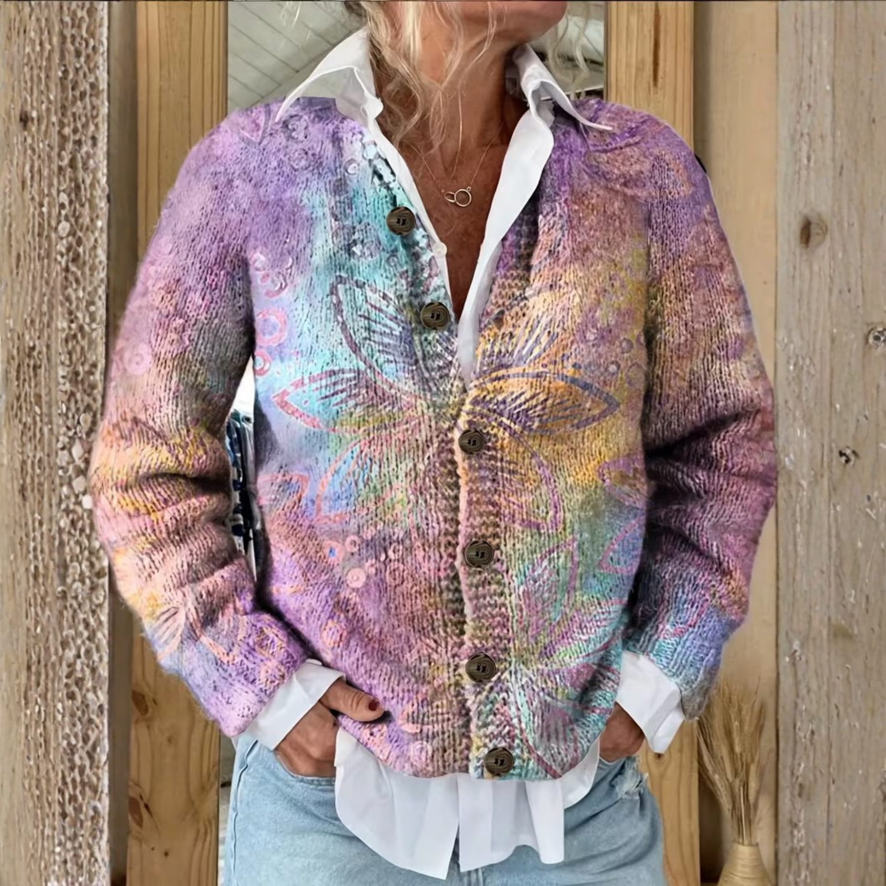 Delphine™ | Women’s Vintage Cardigan Sweater