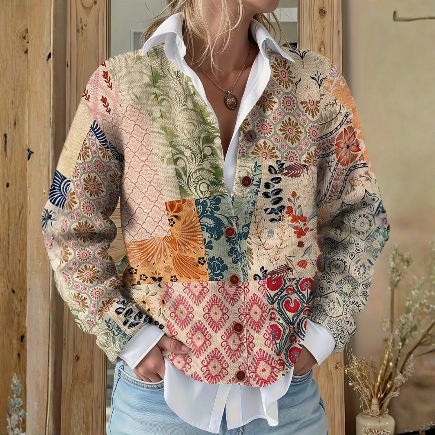 Alina™ | Women’s Vintage Cardigan Sweater