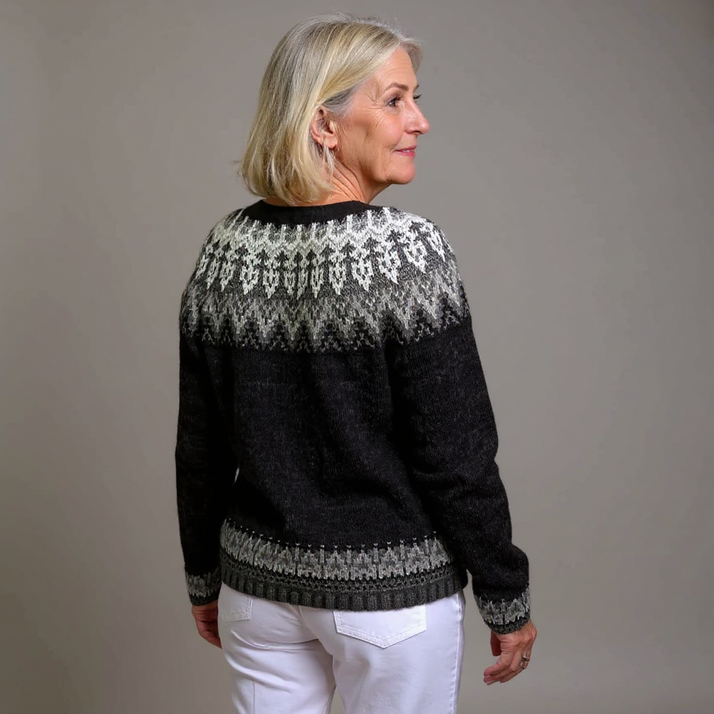Oliver & Celine - Classic Icelandic Wool Cardigan